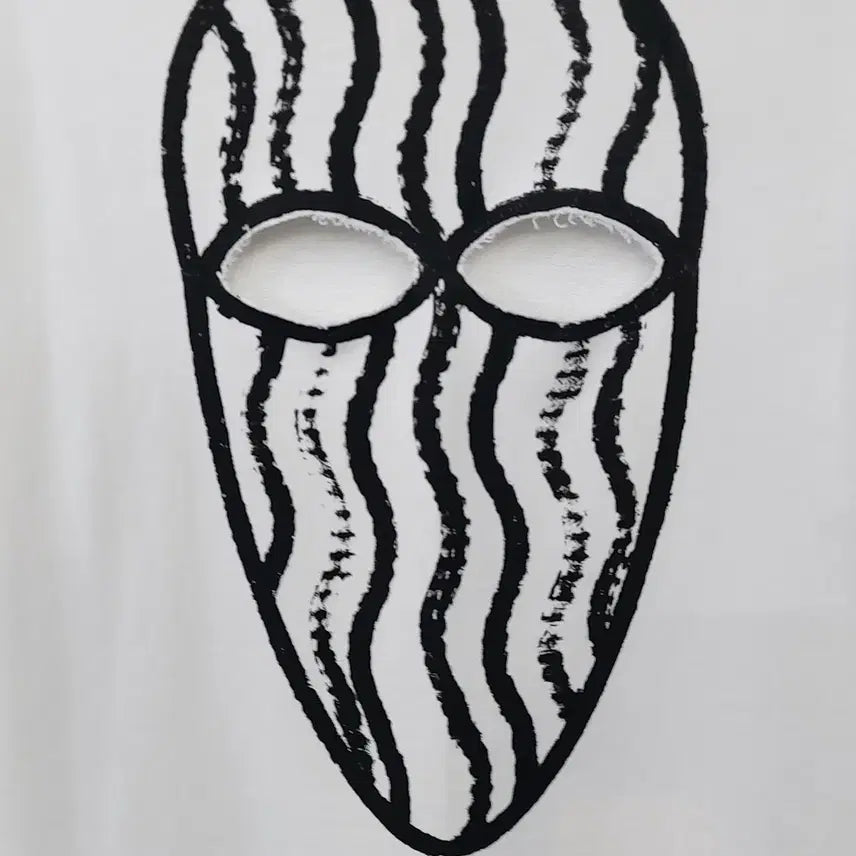 [BUNJANG] Comme des Garcons Archive Back Mask Sweatshirt / 꼼데가르송 XL 아카이브 백마스크 스웨트 셔츠/맨투맨. WH. A