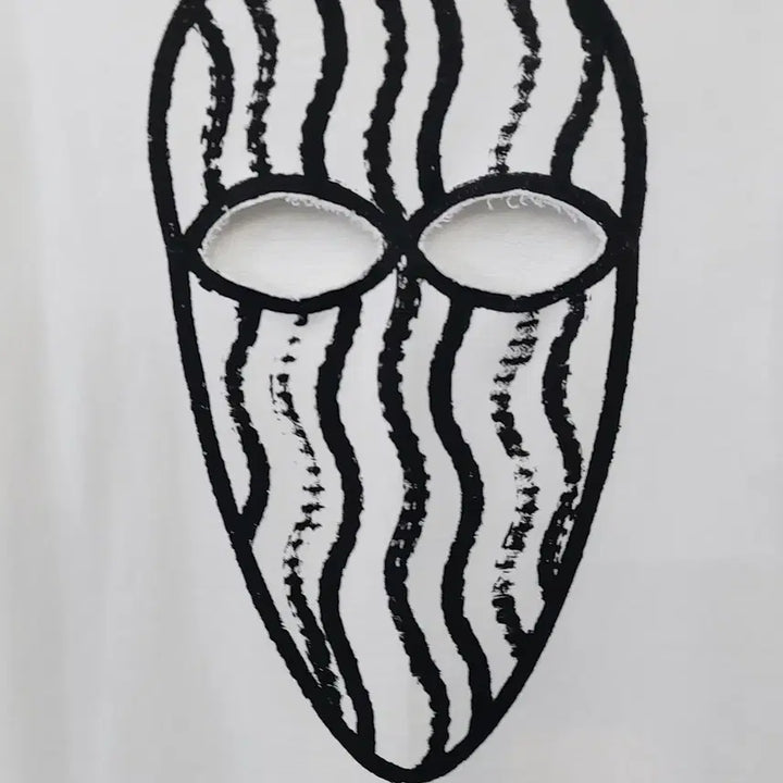[BUNJANG] Comme des Garcons Archive Back Mask Sweatshirt / 꼼데가르송 XL 아카이브 백마스크 스웨트 셔츠/맨투맨. WH. A