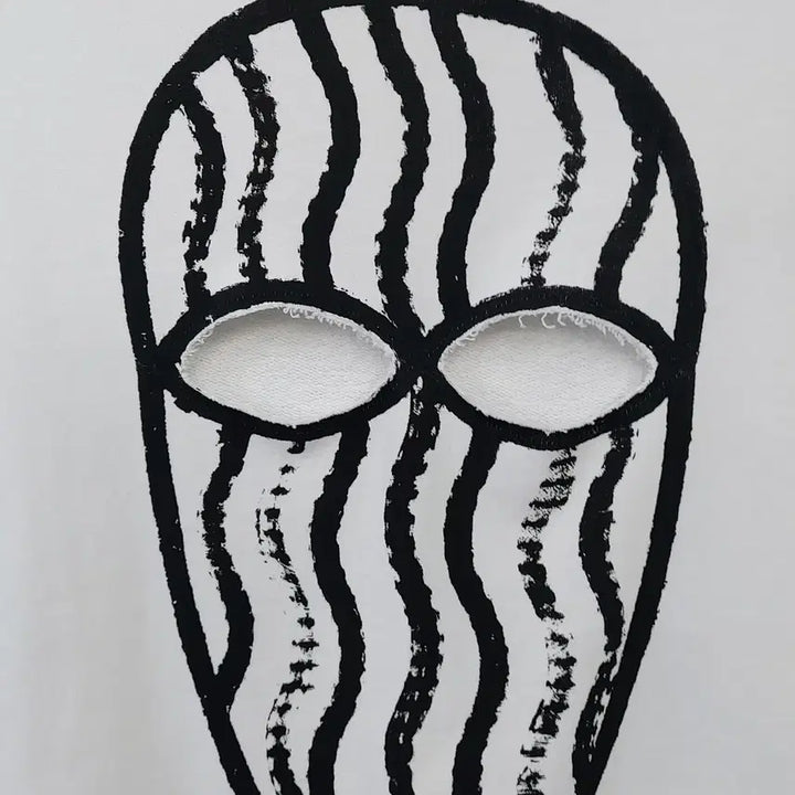 [BUNJANG] Comme des Garcons Archive Back Mask Sweatshirt / 꼼데가르송 XL 아카이브 백마스크 스웨트 셔츠/맨투맨. WH. A