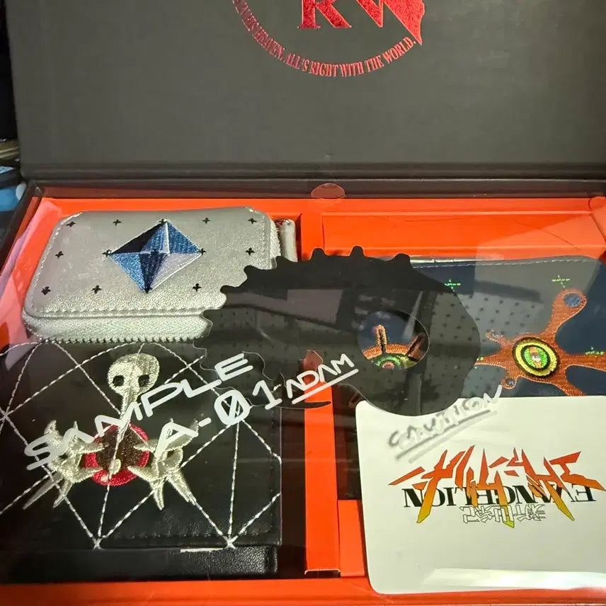 [BUNJANG] Graniph Evangelion Collaboration Wallet Set / 그라니프 에반게리온 콜라보 지갑 세트 팝니다