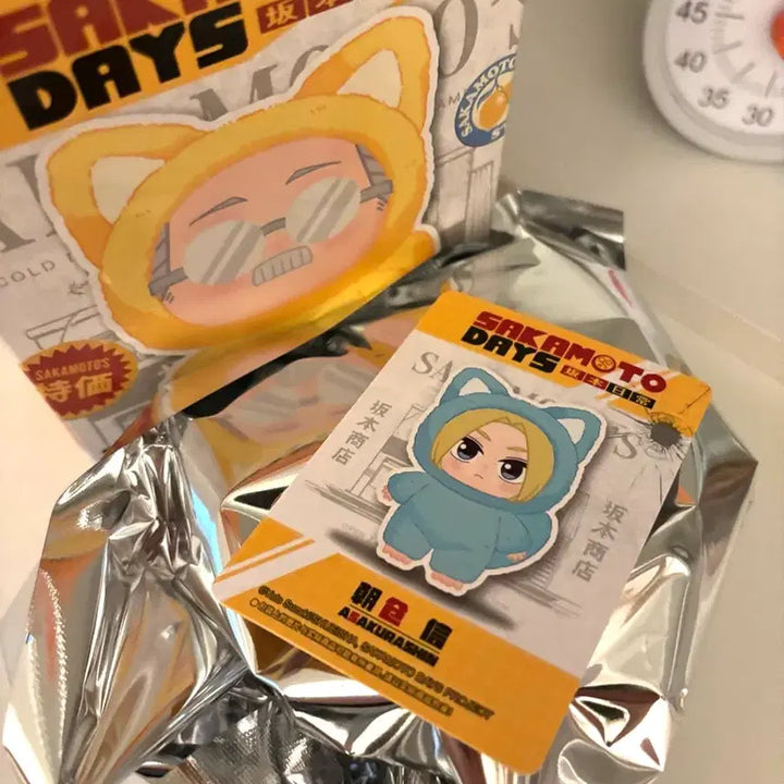 [BUNJANG] Sakura Days Sabubu Shin Plushie Keychain / 사카모토데이즈 공식굿즈 사부부 신 누이 인형 키링