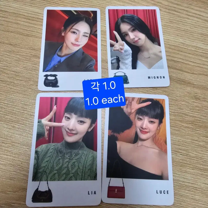 [BUNJANG] J.ESTINA Miyeon &amp; Minnie Photocard / 제이에스티나 미연포카 민니포카