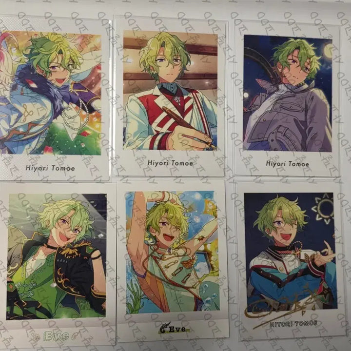 [BUNJANG] Ensemble Stars Hiyori Posh Collection Bundle Set / [일괄/6장] 앙스타 히요리  파샤