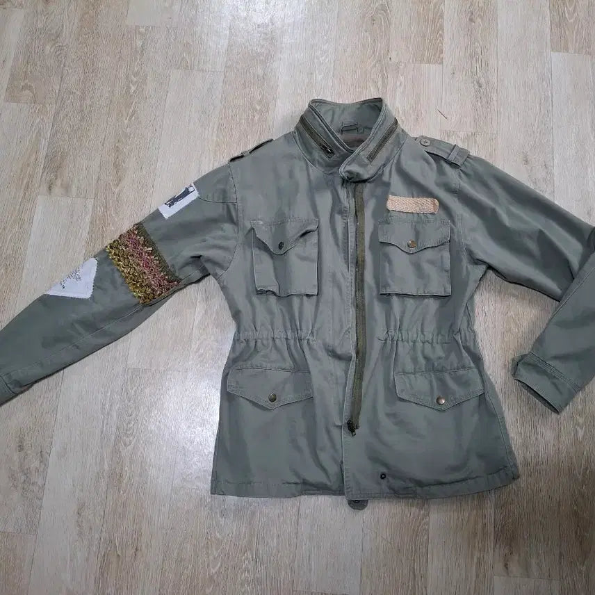 [BUNJANG] Unique Design Oversized Field Jacket / 야상 자켓 사이즈100