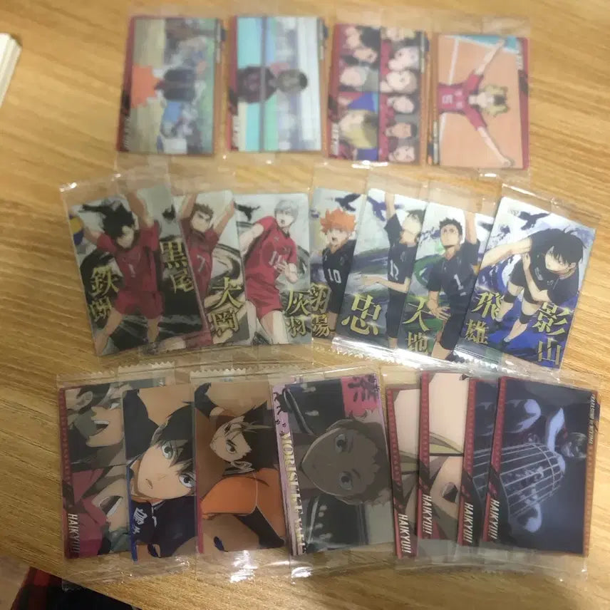 [SOLD OUT] 하이큐 쓰결전 웨하스 카드 쓰레기장의결전
