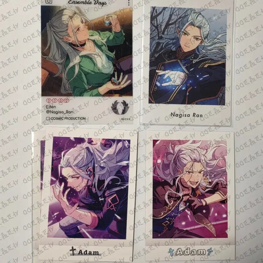 [BUNJANG] Ensemble Stars Nagisa Eechi Photocard Bundle Set / [일괄/4장] 앙스타 나기사 파샤