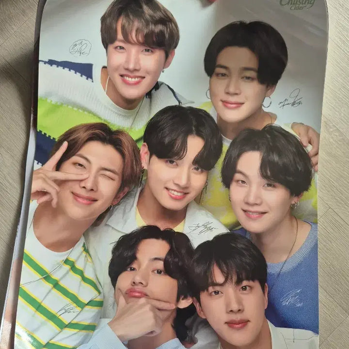 [BUNJANG] BTS Chilsung Cider Collaboration Bundle Set / 방탄BTS 칠성사이다 콜라보 굿즈+포스터