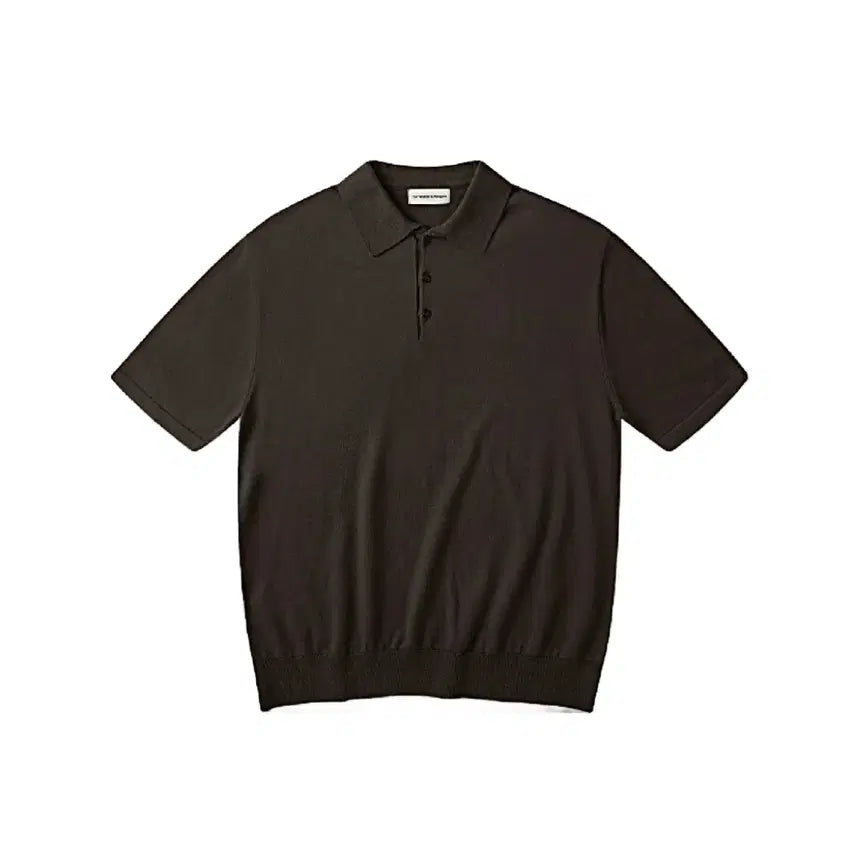 [BUNJANG] The Weather is Awesome Park Summer Kara Knit Brown Size 3 / (1회착 택포가격) 더웨더이즈어썸 파크 썸머 카라 니트 브라운 3사이즈