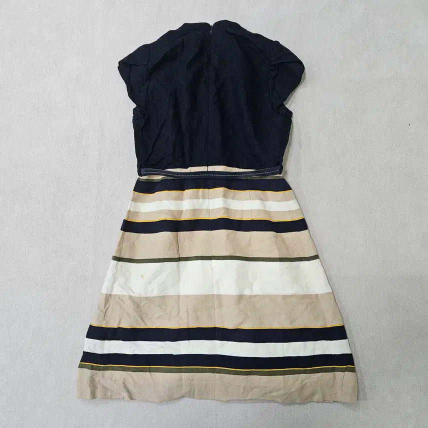 [BUNJANG] Hazzys Striped Dress / 90-165 헤지스 스트라이프 원피스 0327Y
