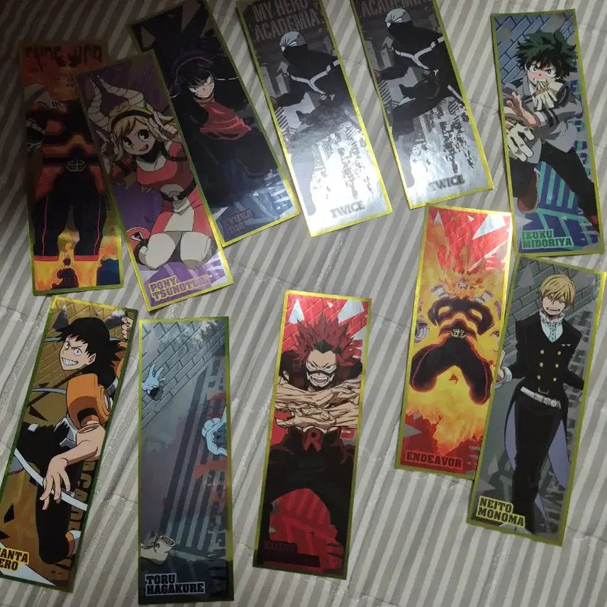 [BUNJANG] My Hero Academia Long Sticker Bundle Set / 히로아카 롱스티커 일괄