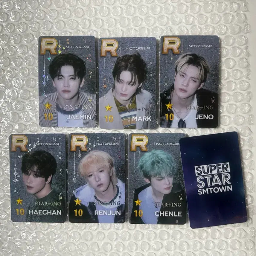 [BUNJANG] NCT DREAM SuperStar SM 10th Anniversary Photocard Set / NCT DREAM 포카 세트 슈스엠