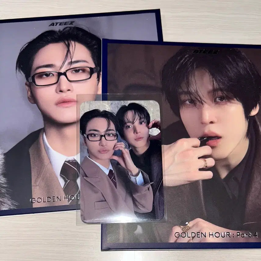 [SOLD OUT] 에이티즈 디마뮤 럭드 성화 윤호 호화즈 유닛 포카 개봉앨범 세트