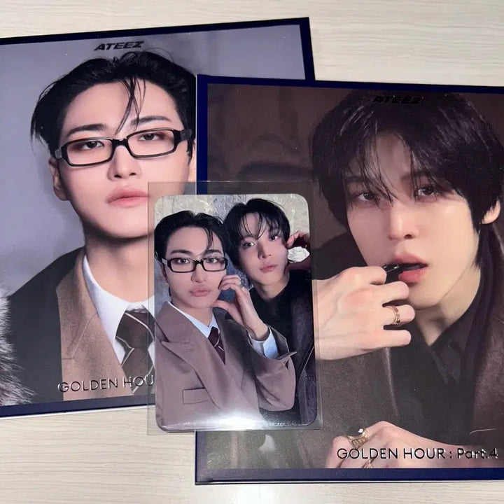 [SOLD OUT] 에이티즈 디마뮤 럭드 성화 윤호 호화즈 유닛 포카 개봉앨범 세트