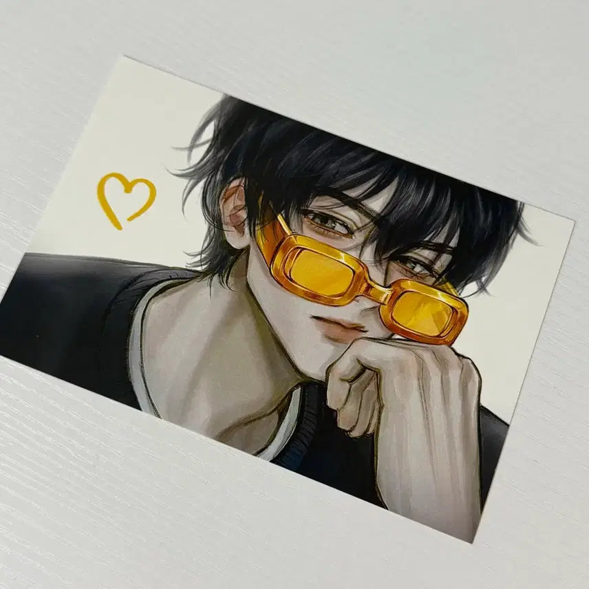 [BUNJANG] Choesoo Sunglasses Postcard / 최종수 선글라스 엽서 가비지타임 갑타 장도고 프린팅박스 프박