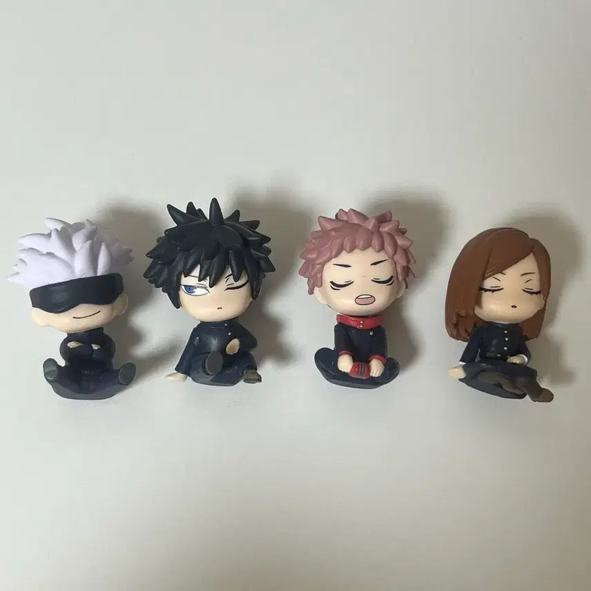 [BUNJANG] Jujutsu Kaisen Shoulder-Bump Gacha Figure Bundle / 주술회전 어깨쿵 가챠 일괄 양도 고죠 메구미 이타도리 유지 피규어