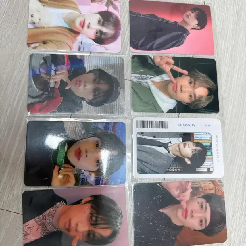 [BUNJANG] The Boyz Sunwoo Photocard Bundle Set / 더보이즈 선우 포토카드 일괄