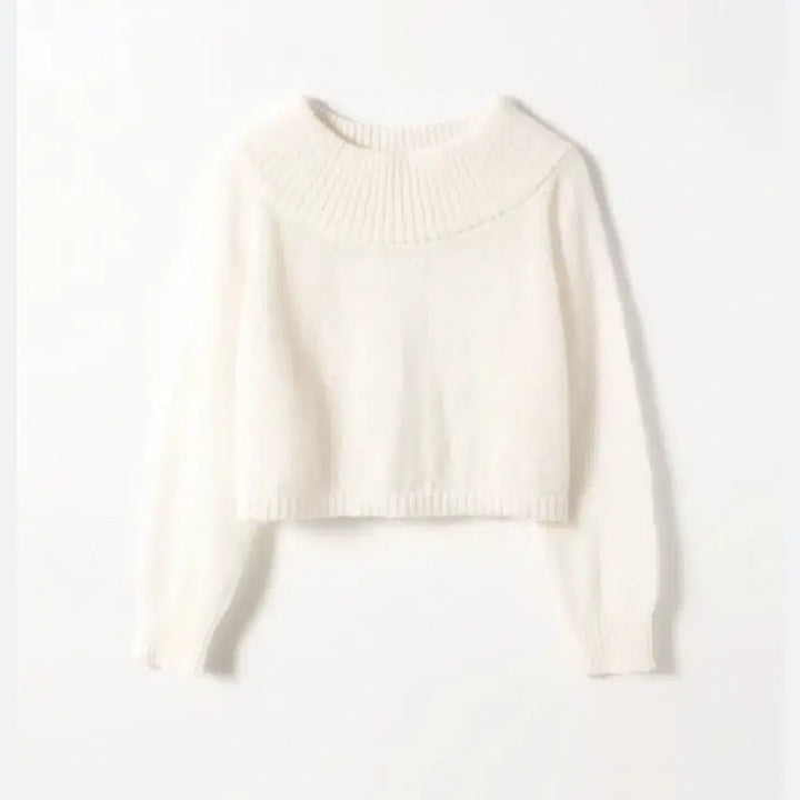 [BUNJANG] Le Vain Off-Shoulder Knit Sweater / 르베인 오프숄더 니트 아이보리
