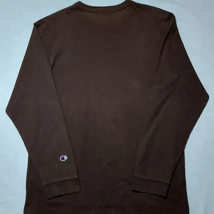 [SOLD OUT] [XL] 챔피온 재팬 라인 자수 로고 롱슬리브 티셔츠 (브라운)