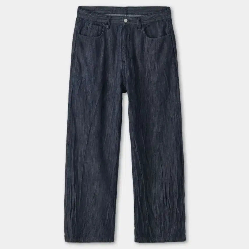[BUNJANG] Coour Crinkle Wide Denim Pants L / 쿠어 크링클 와이드데님 L (새상품)