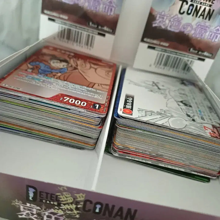 [BUNJANG] Detective Conan TCG Card Bundle Set / 명탐정코난 tcg카드 110장 처분