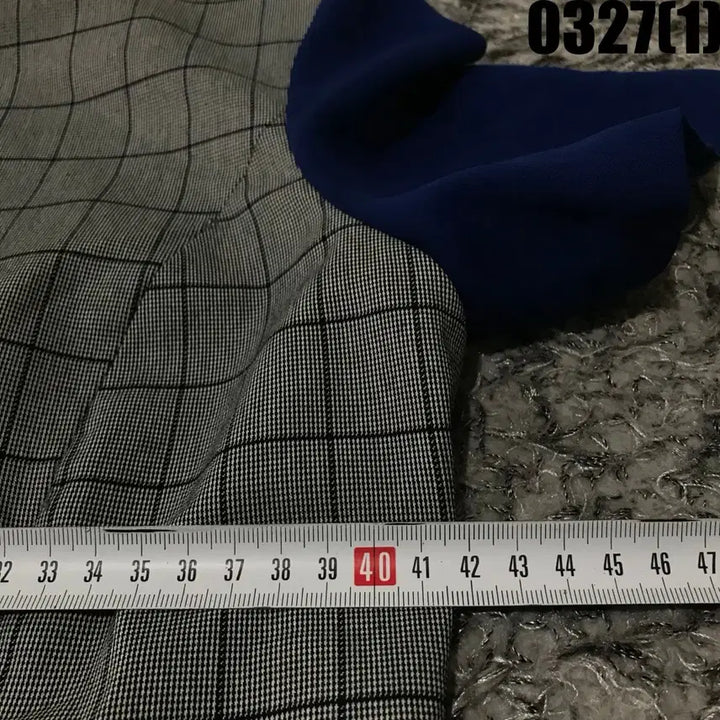 [SOLD OUT] 르샵 체크 반팔 원피스 블루 포인트 m