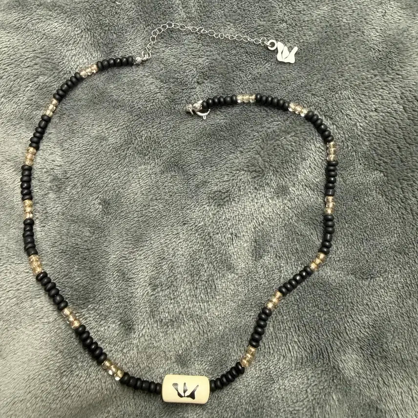 [BUNJANG] WOODZ OOTD Beads Necklace / 우즈 오오타트 비즈목걸이