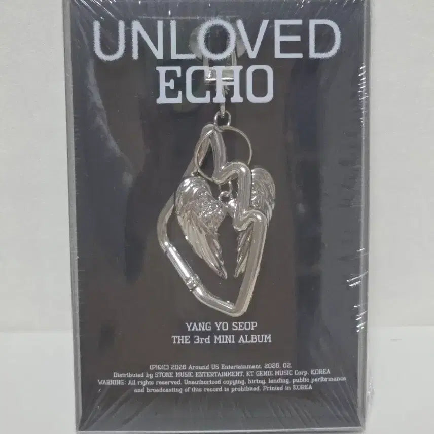 [BUNJANG] Yang Yoseob Unloved Echo Platform Album / (미개봉새상품)양요섭 Unloved Echo 플랫폼 앨범