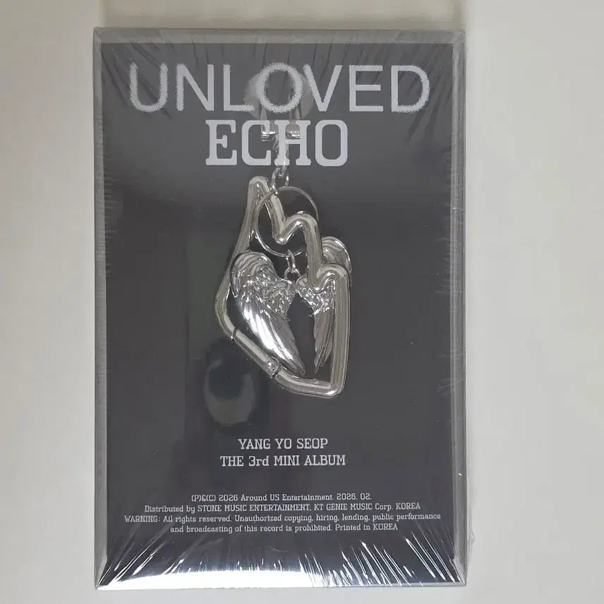 [BUNJANG] Yang Yoseob Unloved Echo Platform Album / (미개봉새상품)양요섭 Unloved Echo 플랫폼 앨범