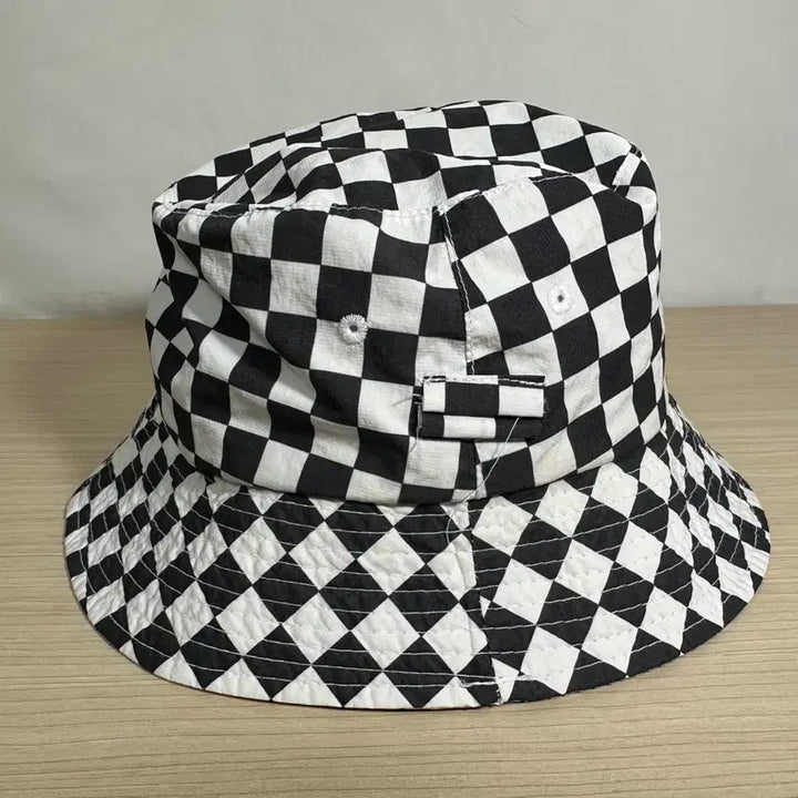 [BUNJANG] RASTEL Grid Pattern Bucket Hat / RASTEL 벙거지모자