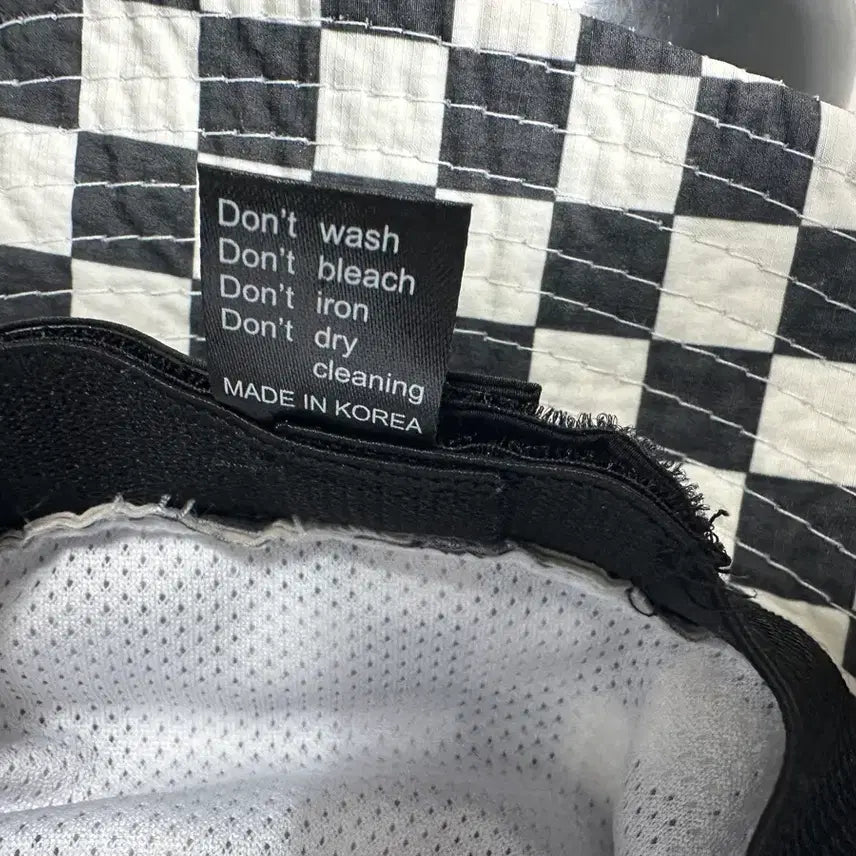 [BUNJANG] RASTEL Grid Pattern Bucket Hat / RASTEL 벙거지모자