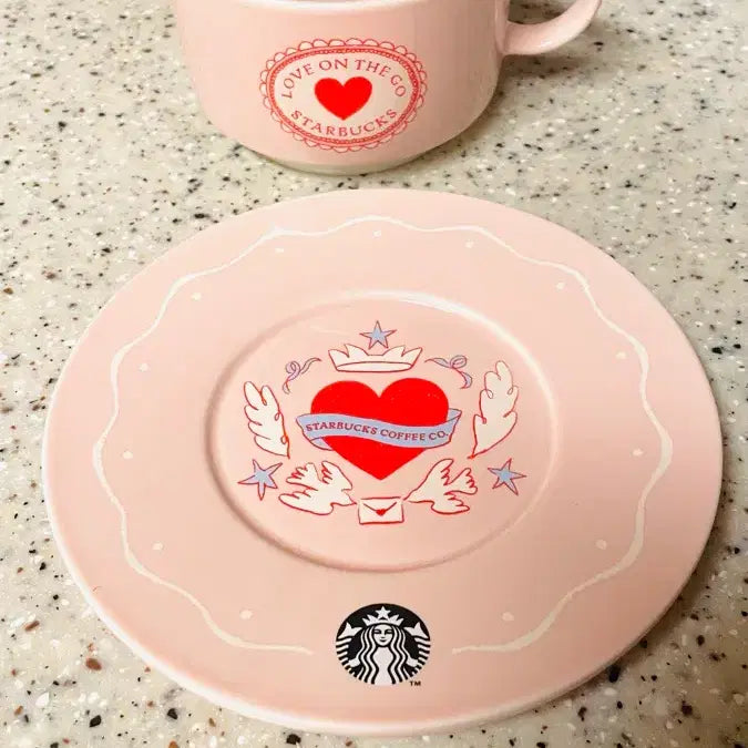[BUNJANG] Starbucks Sweetheart Mug &amp; Saucer / 스타벅스 머그앤소서 스위티하트 새상품