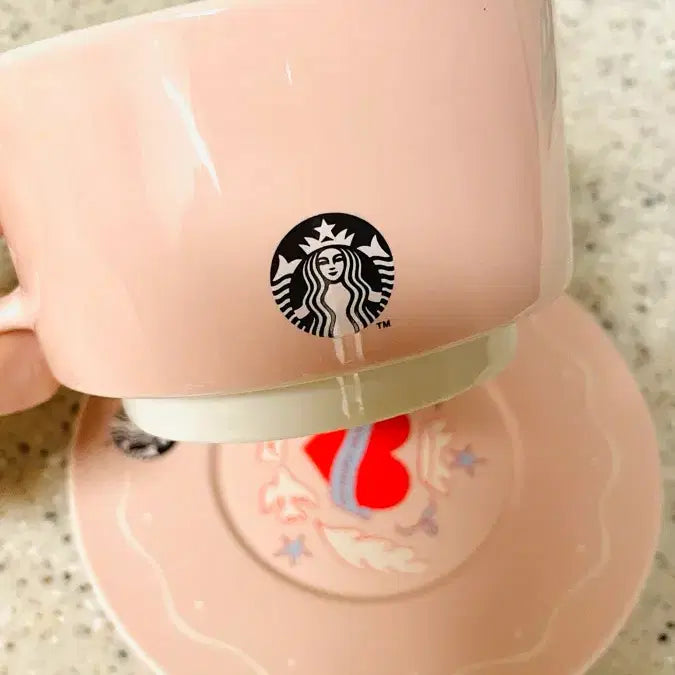 [BUNJANG] Starbucks Sweetheart Mug &amp; Saucer / 스타벅스 머그앤소서 스위티하트 새상품