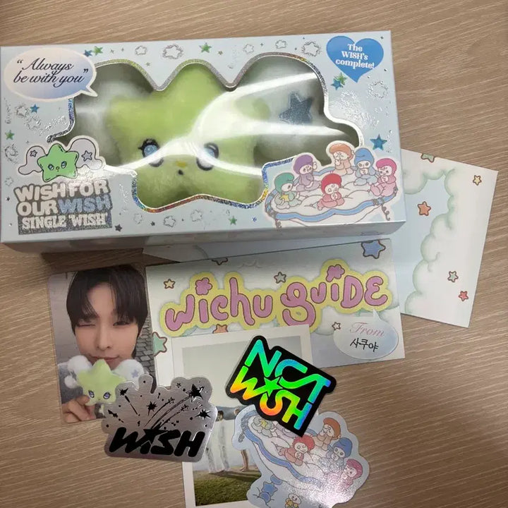 [BUNJANG] NCT WISH WIZ U Riku Photocard Sakuya Guide / 엔시티 위시 위츄 인형 리쿠 포카 사쿠야 가이드