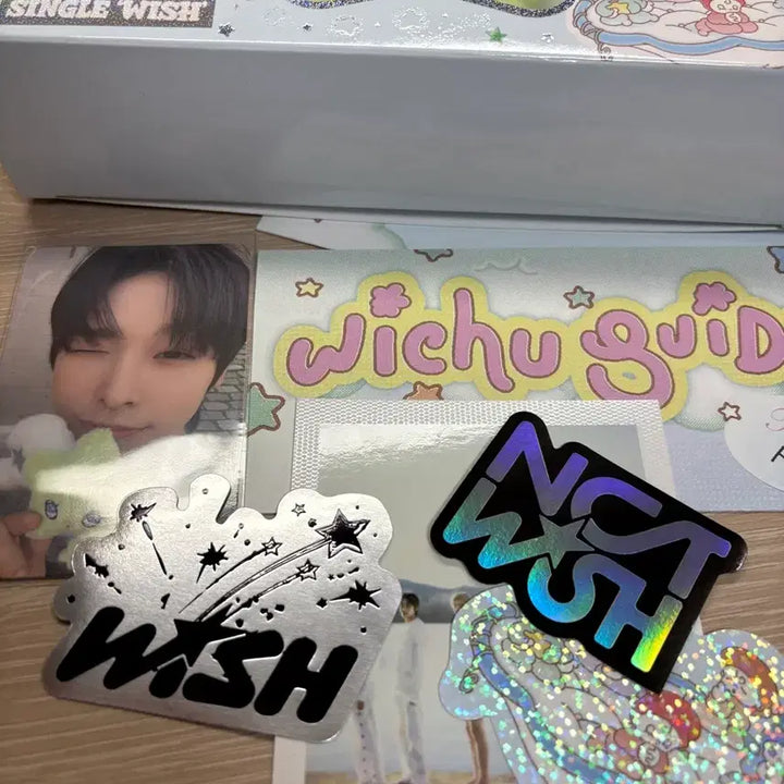 [BUNJANG] NCT WISH WIZ U Riku Photocard Sakuya Guide / 엔시티 위시 위츄 인형 리쿠 포카 사쿠야 가이드