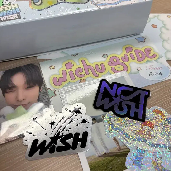 [BUNJANG] NCT WISH WIZ U Riku Photocard Sakuya Guide / 엔시티 위시 위츄 인형 리쿠 포카 사쿠야 가이드