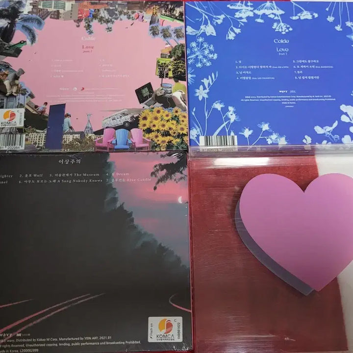 [BUNJANG] Colde Album Bundle Set / colde 콜드 앨범 일괄판매 합니다