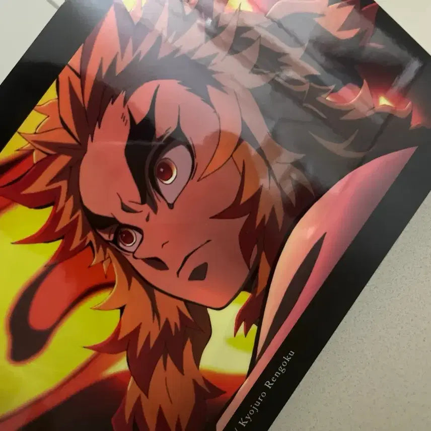 [BUNJANG] Demon Slayer Rengoku Kyojuro Poster / 귀멸의 칼날 렌고쿠 쿄쥬로 포스터