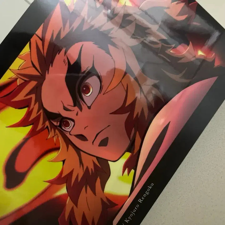 [BUNJANG] Demon Slayer Rengoku Kyojuro Poster / 귀멸의 칼날 렌고쿠 쿄쥬로 포스터