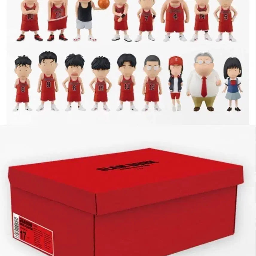 [BUNJANG] Slam Dunk Shohoku Team Figure Set / 슬램덩크 피규어 초판 북산 세트 새상품