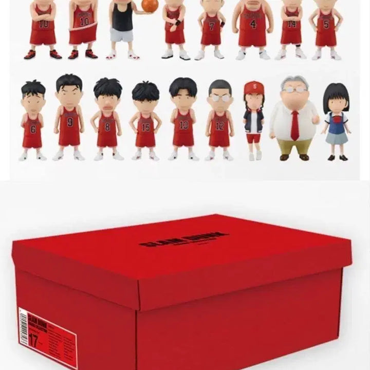 [BUNJANG] Slam Dunk Shohoku Team Figure Set / 슬램덩크 피규어 초판 북산 세트 새상품