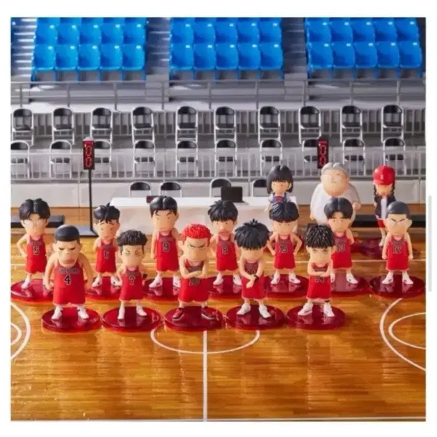[BUNJANG] Slam Dunk Shohoku Team Figure Set / 슬램덩크 피규어 초판 북산 세트 새상품