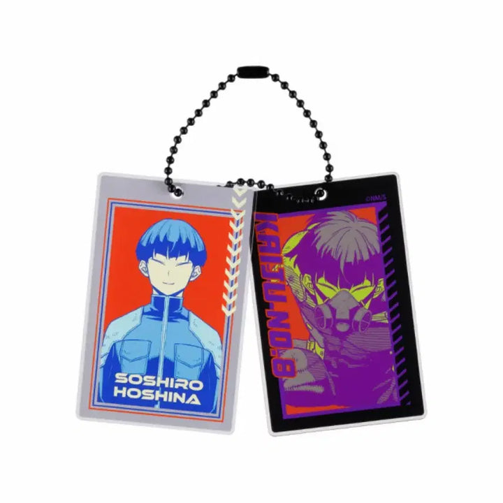 [BUNJANG] Kaiju No. 8 Hoshina Acrylic Keyring / 괴수8호 원화전 전시회 호시나 양면 슬라이드 아크릴키링