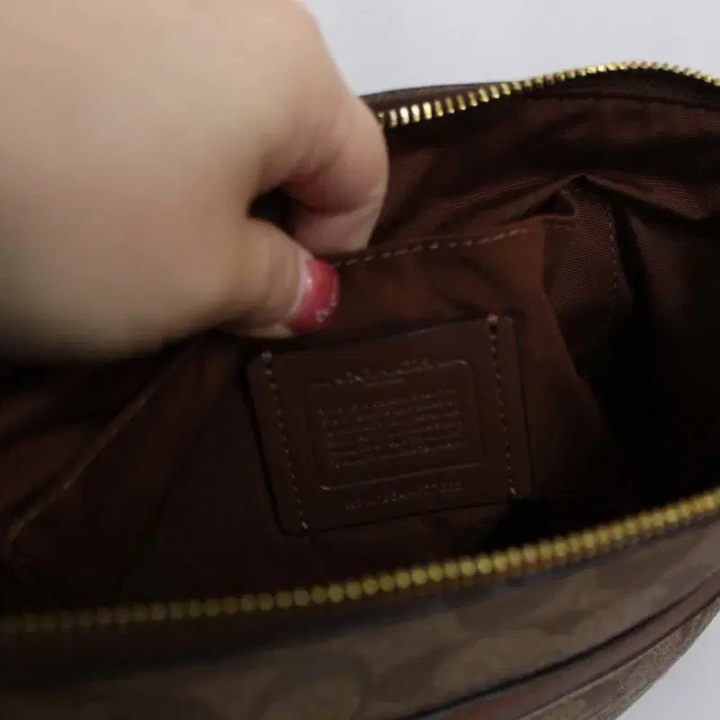 [BUNJANG] Coach Tote Crossbody Bag / 코치 정품 여성 토트백 크로스백 가방 상상샵
