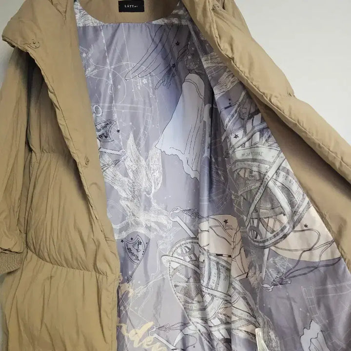 [BUNJANG] Latt by T Long Goose Down Padded Jacket / 래트바이티 구스다운 롱패딩 82사이즈