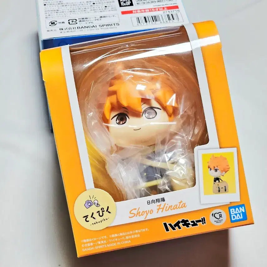 [BUNJANG] Haikyu!! Tekupiku Shoyo Hinata Figure / (미개봉) 하이큐 테쿠피쿠 히나타 쇼요 피규어