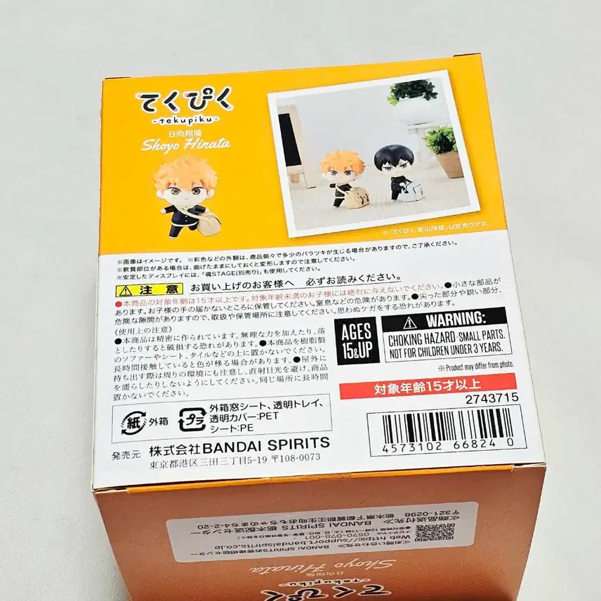 [BUNJANG] Haikyu!! Tekupiku Shoyo Hinata Figure / (미개봉) 하이큐 테쿠피쿠 히나타 쇼요 피규어