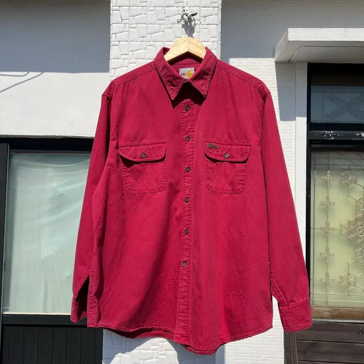 [BUNJANG] Carhartt FR Workwear Long Sleeve Shirt (L) / 칼하트 워크웨어 FR 남방 (L)