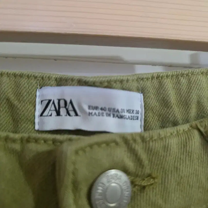 [BUNJANG] Zara Wide Leg Trousers / 봄  자라  와이드  통바지   허리단면 33  허리30까지