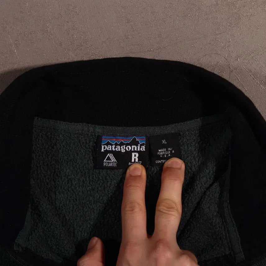[BUNJANG] Patagonia USA Zip-Up Fleece Jacket / 90s 파타고니아 USA 집업 플리스 C524