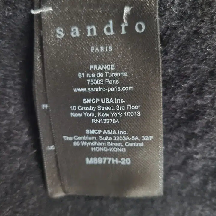 [BUNJANG] Sandro Houndstooth Check Jacket Coat / sando산드로 하운드투스 체크 자켓 코트